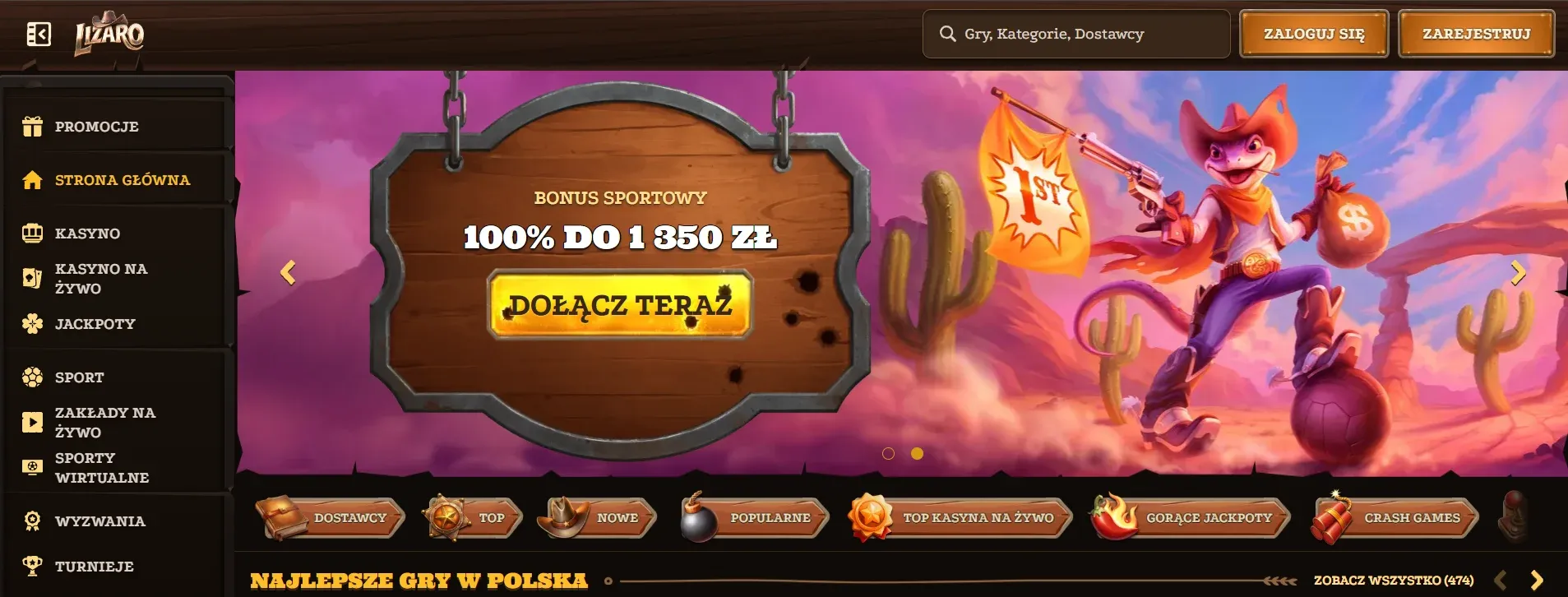 lizaro casino w polsce